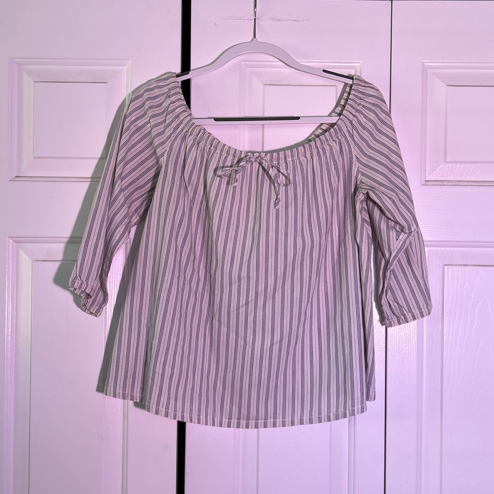 Off the shoulder top